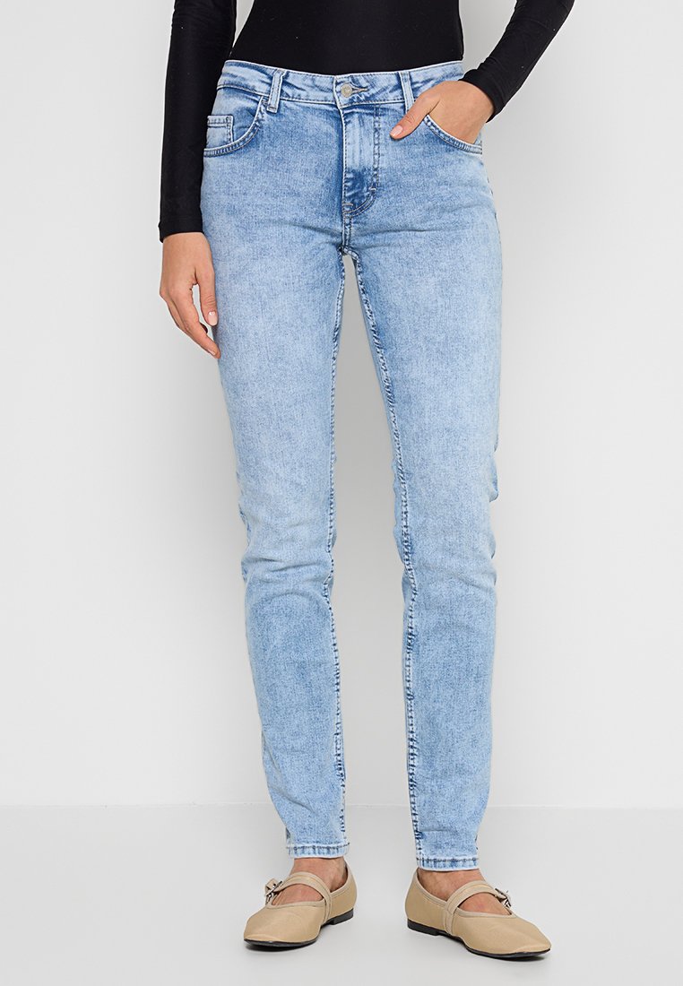 mustang Slim fit jeans lichtblauw