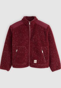 SIENNA JACKET - Fleecejacke - tawny port/gray mist/bison