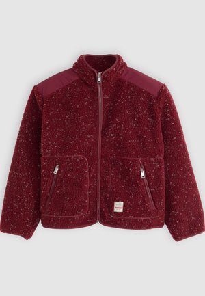 Levi's® SIENNA JACKET - Flisinė striukė - tawny port/gray mist/bison