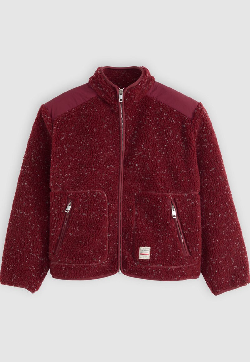 Levi’s® Fleecejas donkerrood Levi’s® Fleecejas donkerrood