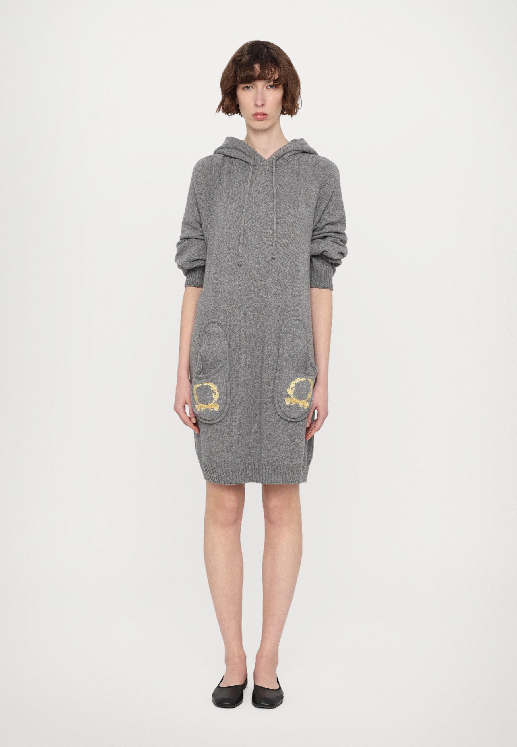MOSCHINO Jumper dress - grey - Zalando.co.uk