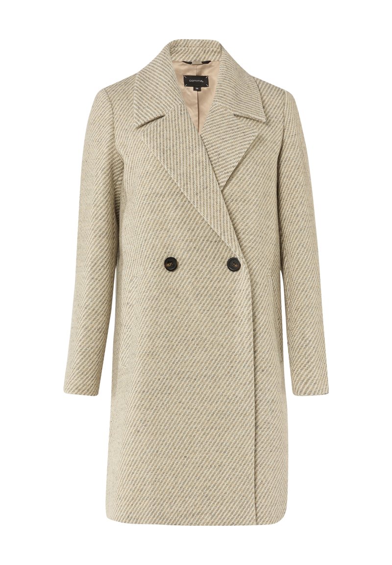 comma Mantel zandkleur
