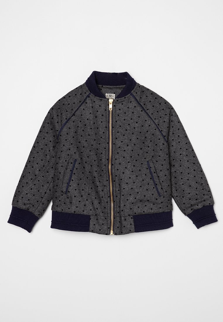 Bonton Bomberjacks donkergrijs