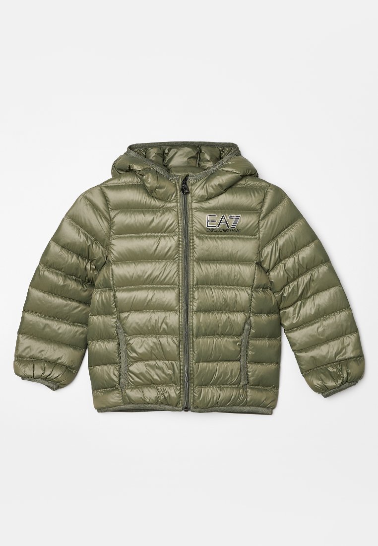 EA7 Emporio Armani Gewatteerde jas olijfgroen EA7 Emporio Armani Gewatteerde jas olijfgroen