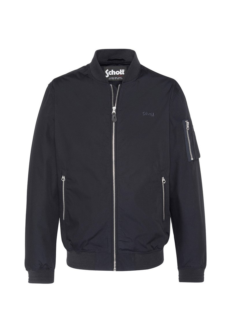 Schott CABERS - Blouson Bomber - marine/bleu - ZALANDO.FR