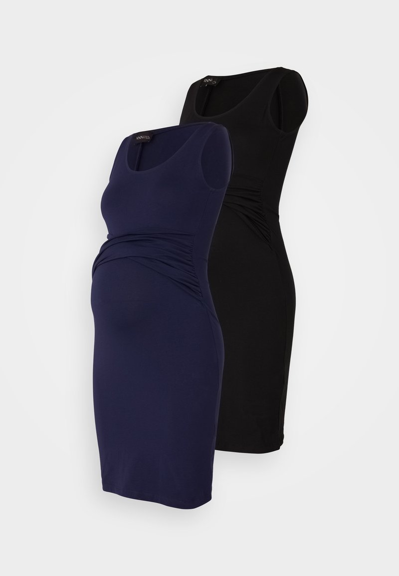 Anna Field MAMA Jerseyjurk zwart Anna Field MAMA Jerseyjurk zwart