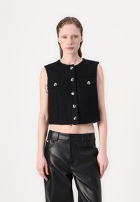 HUGO - ANOUKARI - Waistcoat - black Thumbnail Image 1