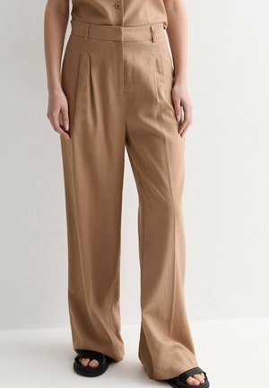 Pantalones - light brown