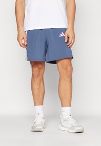 adidas Performance - TECH APPAREL COLORBLOCK - Sports shorts - preloved ink Thumbnail Image 1