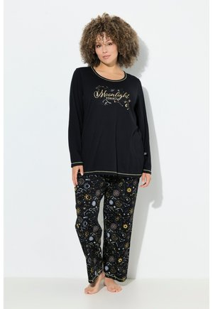 SET - Nachtwäsche Set - black