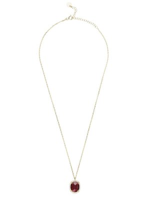 BEATRICE OVAL - Necklace - red