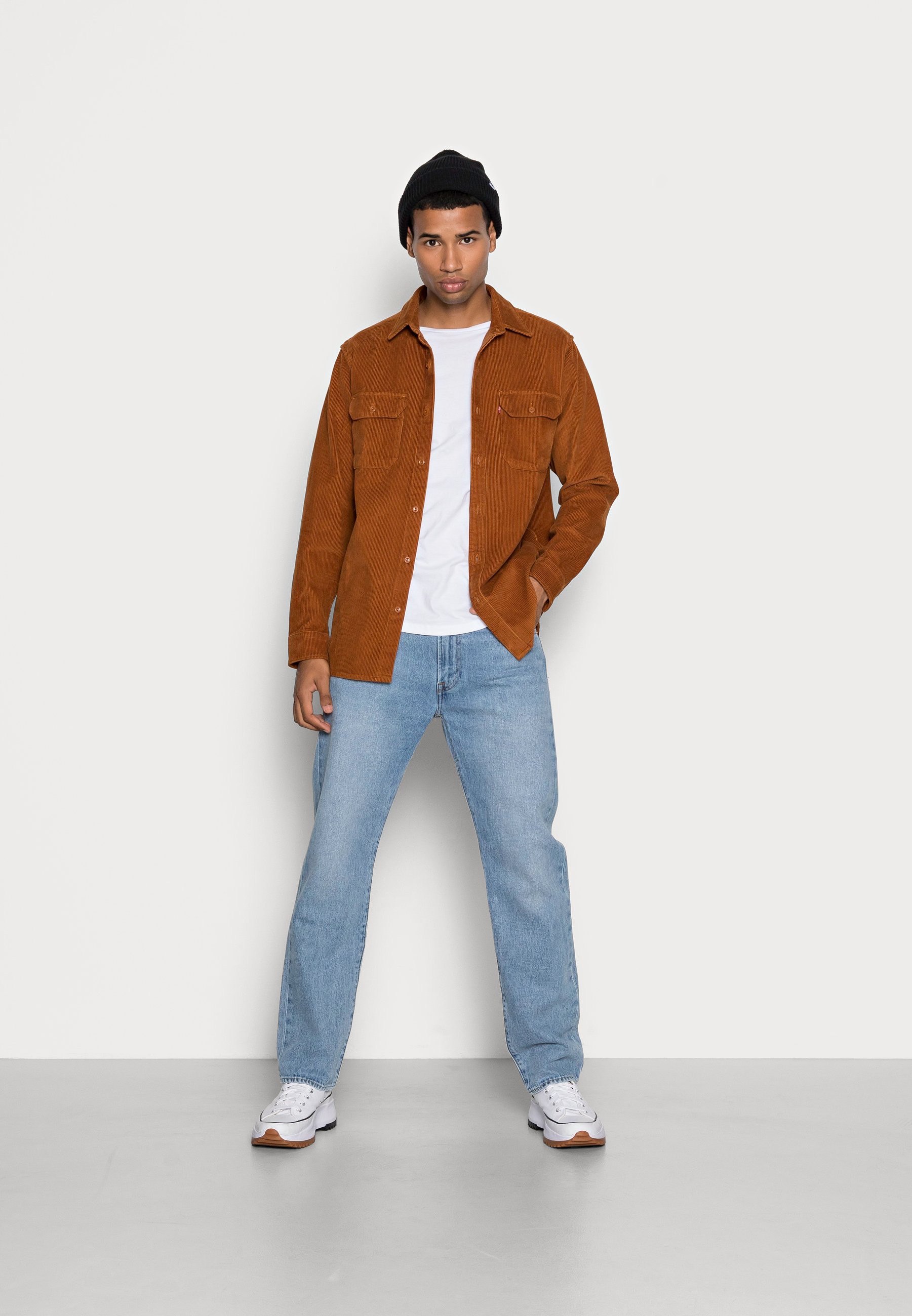 Levis Jackson Worker Shirt Harvest Gold Cord