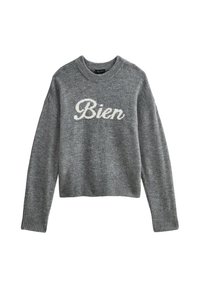 New Look Stickad tröja - light grey