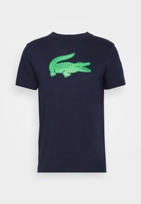 Não selecionado, navy blue/clover green