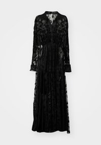 Super Oversized Boyfriend Shirt Flared Gown