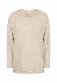 WA-SIMONE 4 - Majica z dolgimi rokavi - cream melange