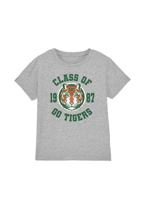 STRANGER THINGS CLASS - Print T-shirt - mottled light grey