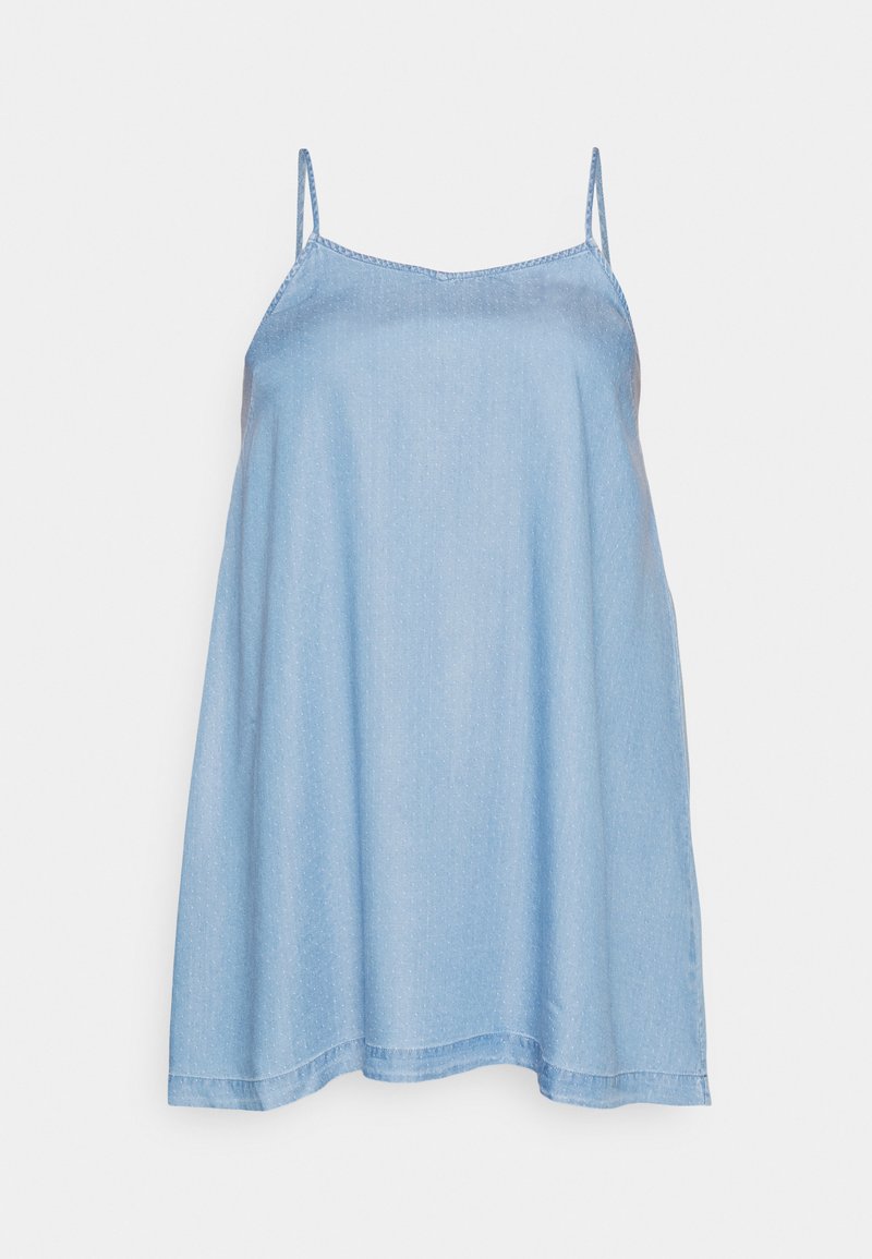 Vero Moda Curve Jurk blauw denim/bluedenim Vero Moda Curve Jurk blauw denim/bluedenim