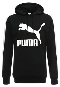 Puma Jersey con capucha - black