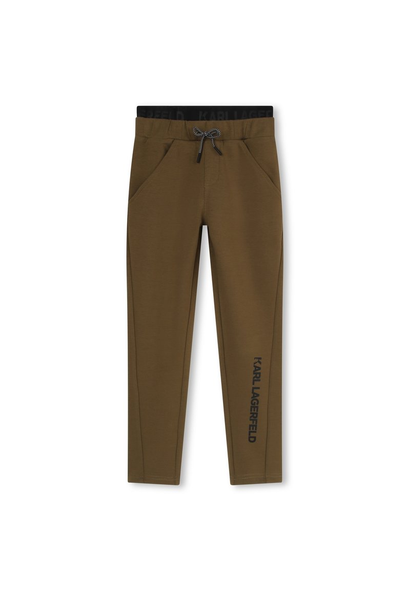 KARL LAGERFELD KIDS Trainingsbroek zilverkleurig