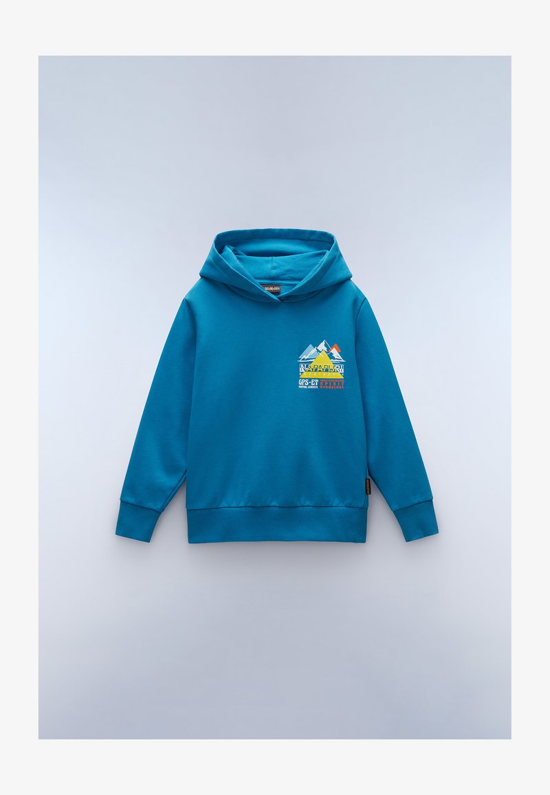 Napapijri MATS UNISEX - Felpa con cappuccio - blue sapphire