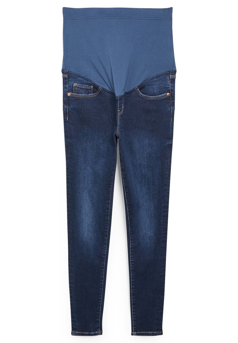 C&A Slim fit jeans blauw denim/bluedenim