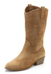 LASCANA WESTERNSTIEFEL - Cowboy-/Bikerboot - camelfarben