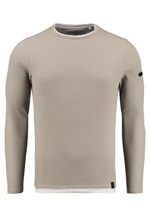 STEFANO ROUND - Sweatshirt - dove grey