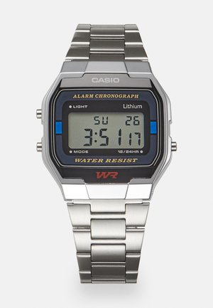 Montre à affichage digital - silver-coloured