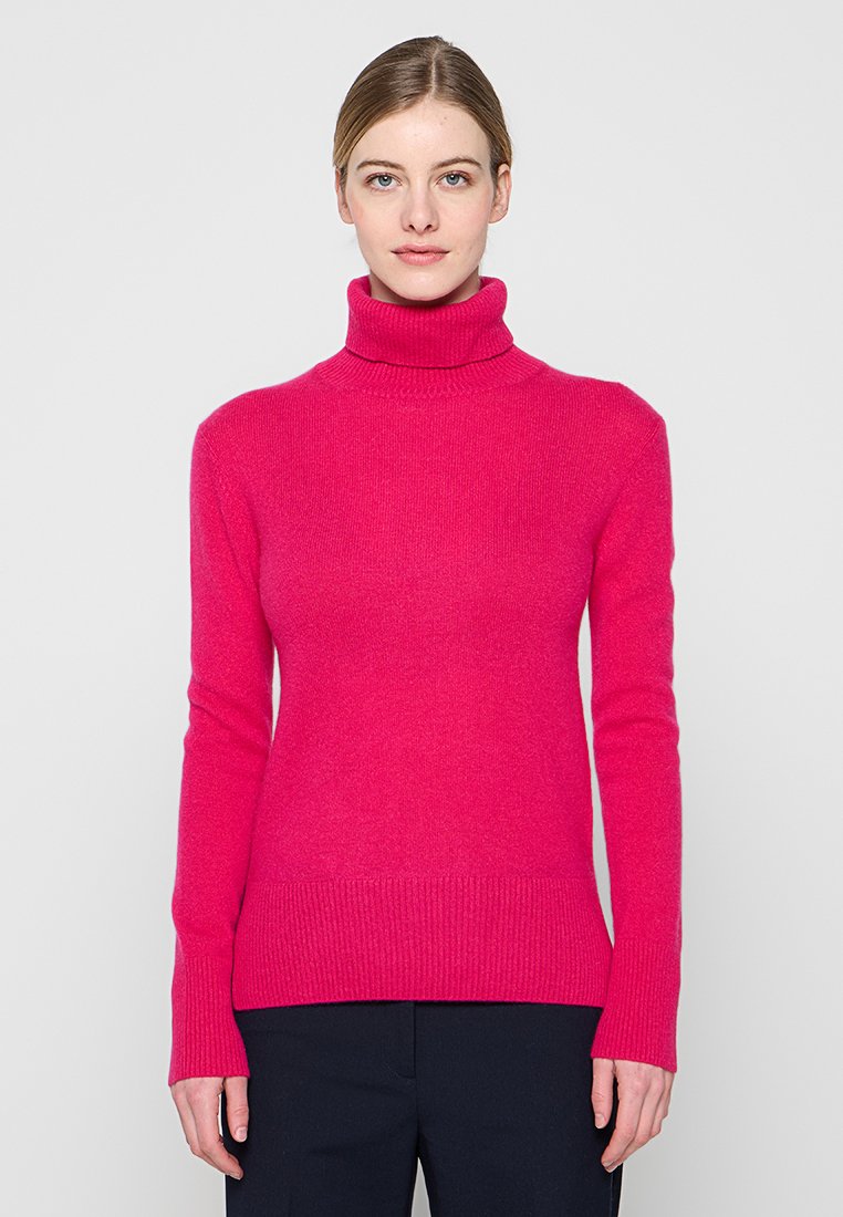 Just Cashmere Trui donkerroze