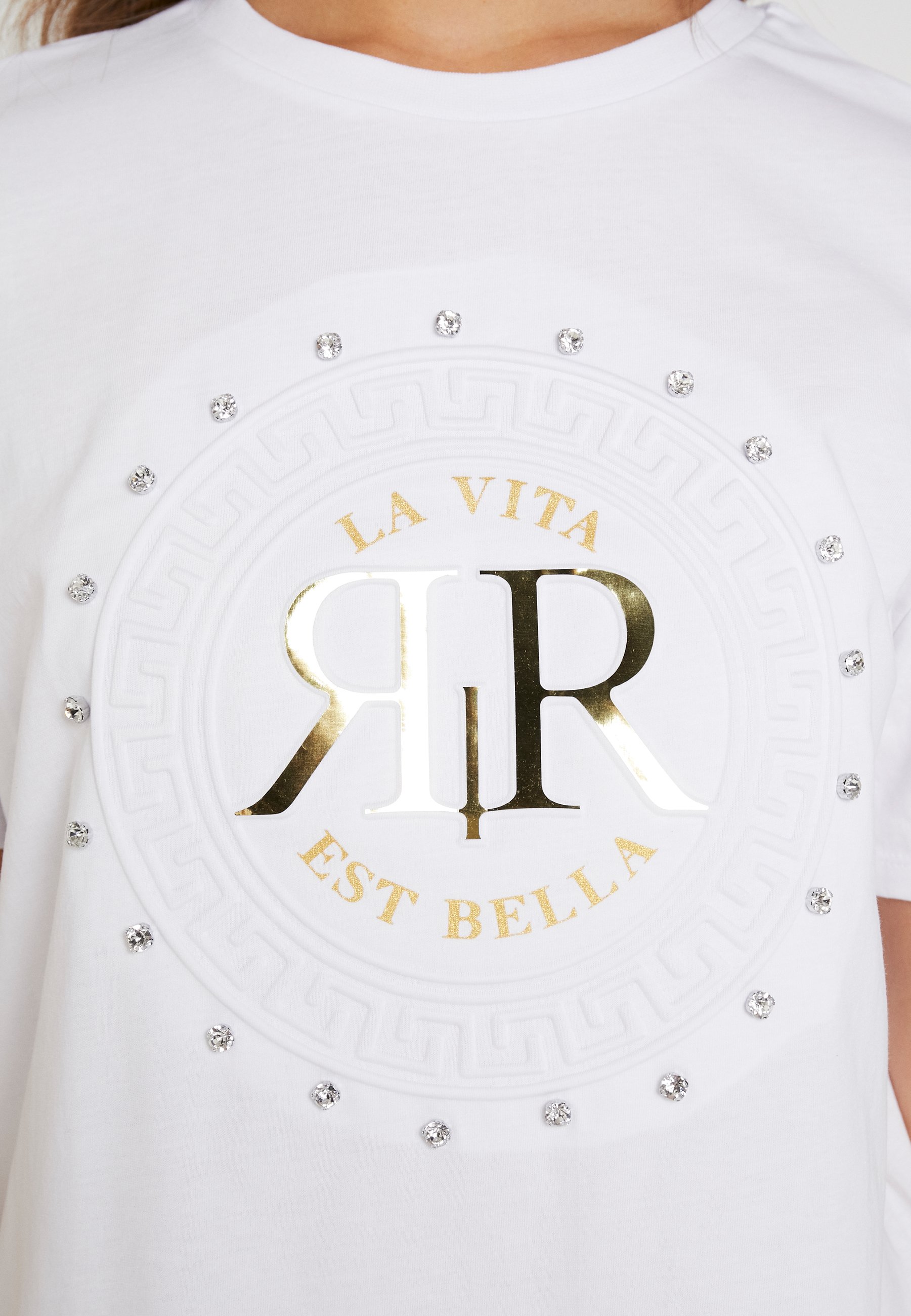 River Island Petite T shirts med print white Zalando.no River Island Petite T-shirts med print - white