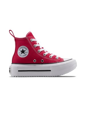 CHUCK TAYLOR ALL STAR LIFT DOUBLE STACK - Sneaker high - red white black