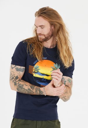 T-shirt imprimé - 2048 navy blazer