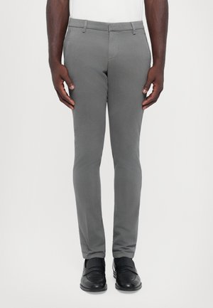 GAUBERT SLIM FIT - Chino - asphalt