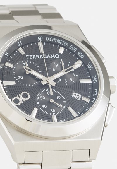 FERRAGAMO VEGA UPPER EAST - Pulkstenis ar hronogrāfu - silver-coloured