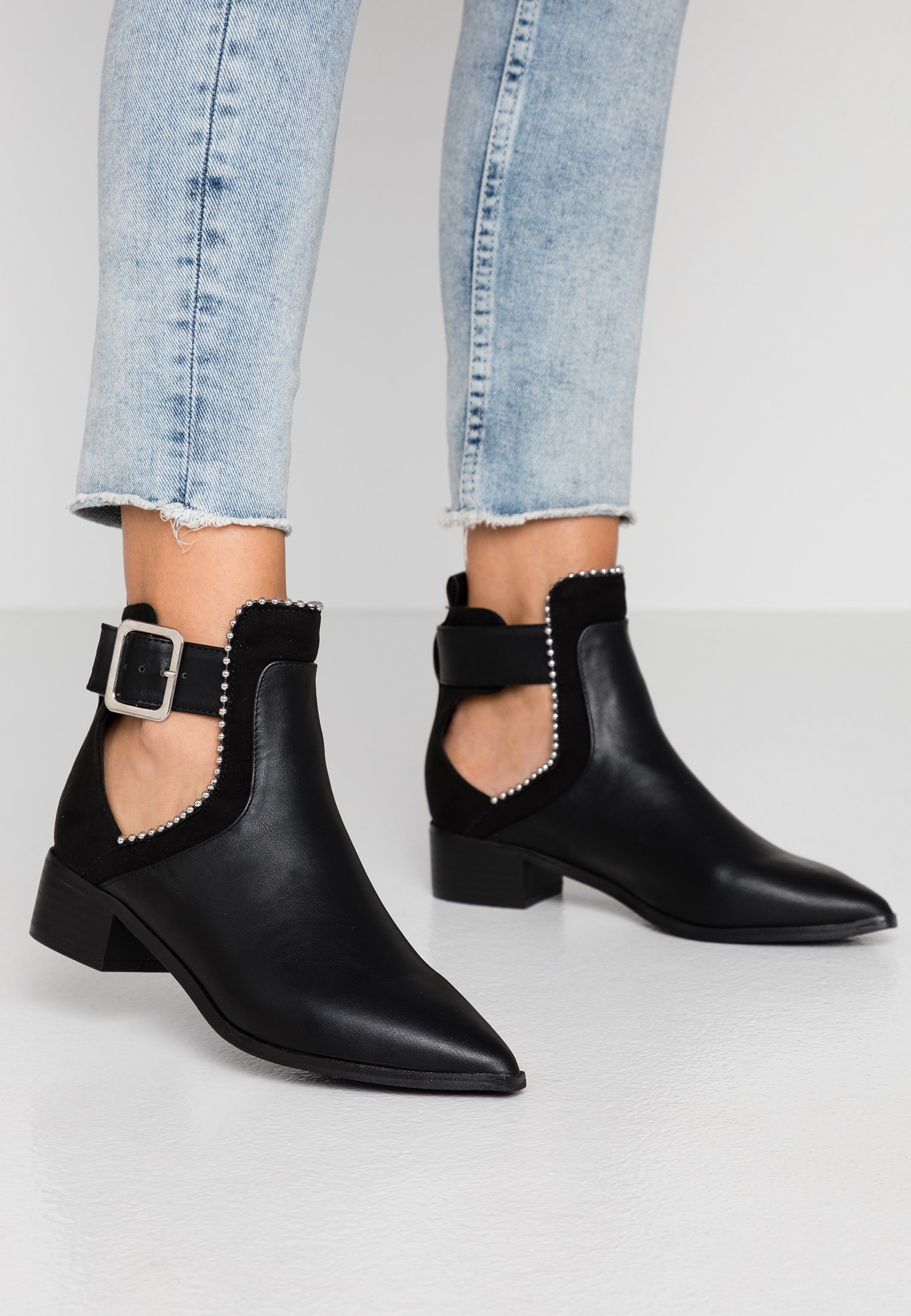 zalando cut out boots