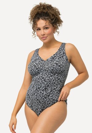 Ulla Popken LEAF - Maillot de bain - black