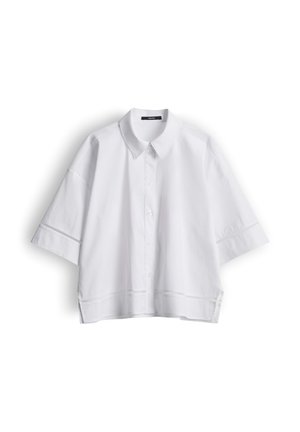 someday., RELAXED BOXY DETAIL - Camicia - white