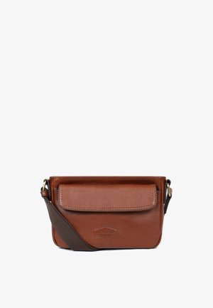 Hexagona STUART - Borsa a tracolla - marron