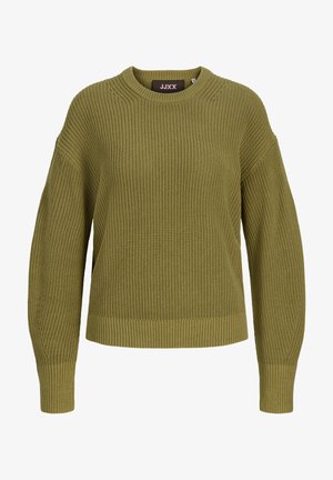 JJXX, JXMILA TWIST CREW NECK - Jersey de punto - green moss