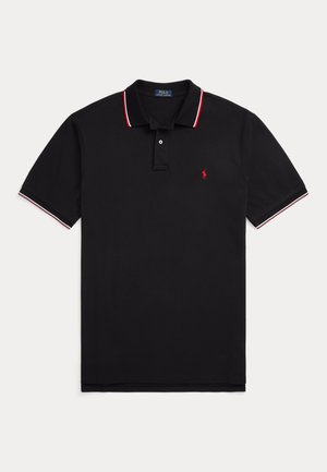 Polo Ralph Lauren Big & Tall MESH POLO SHIRT - Pikeepaita - black