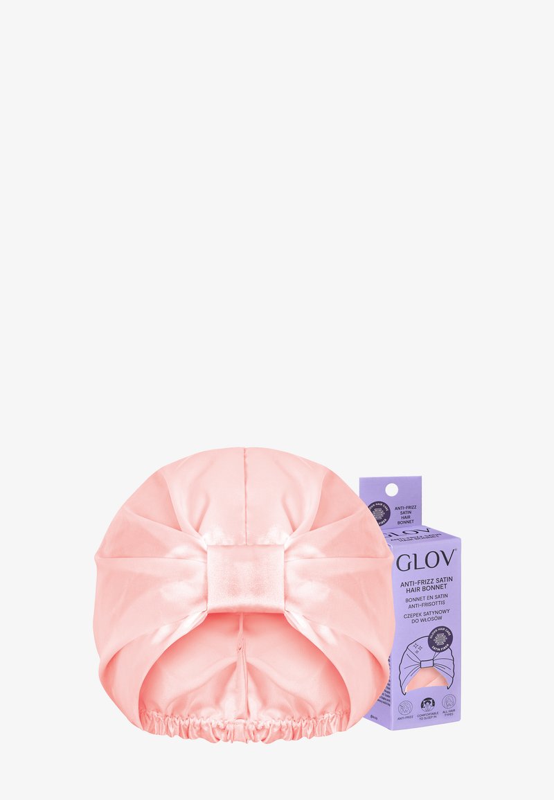 Glov GLOV® ANTI-FRIZZ SATIN HAIR BONNET - HAIR PROTECTING SLEEP CAP - Hair Styling Accessory - pink