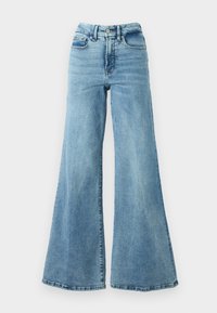 Good American GOOD WAIST PALAZZO - Platėjantys džinsai - indigo