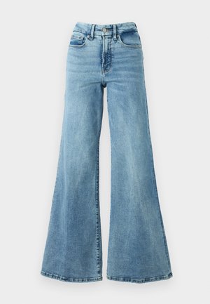 Good American GOOD WAIST PALAZZO - Wide Leg - indigo