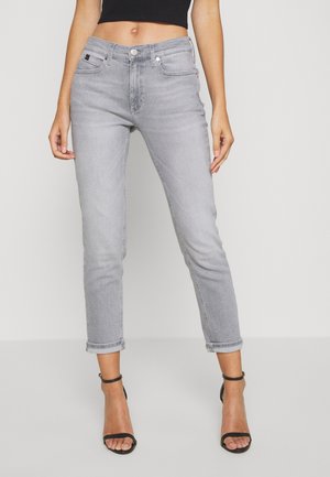 Slim fit jeans - grey denim