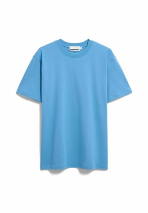 ARMEDANGELS, MAARKOS MID WEIGHT - T-Shirt basic - skylight