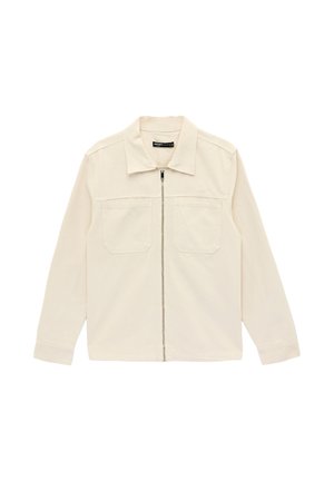 Koton, ZIPPED SHACKET - Veste légère - beige
