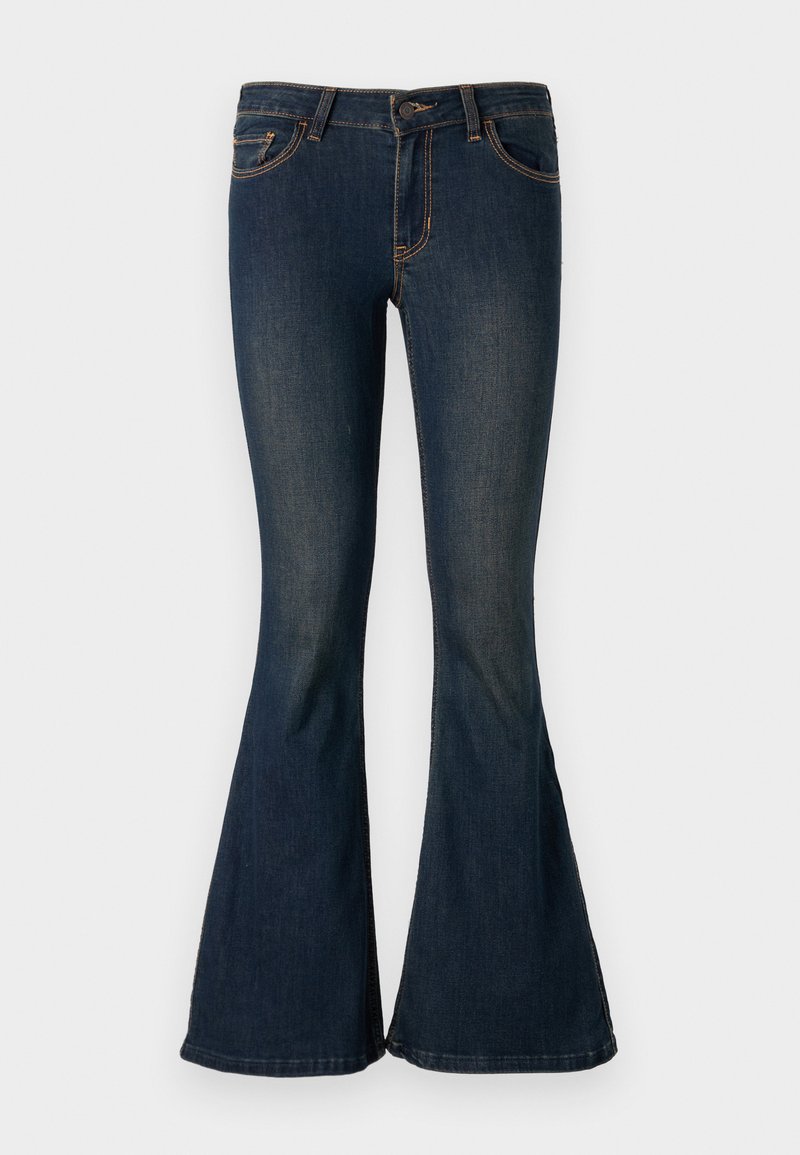 Hollister Co. Flared Jeans donkerblauw denim