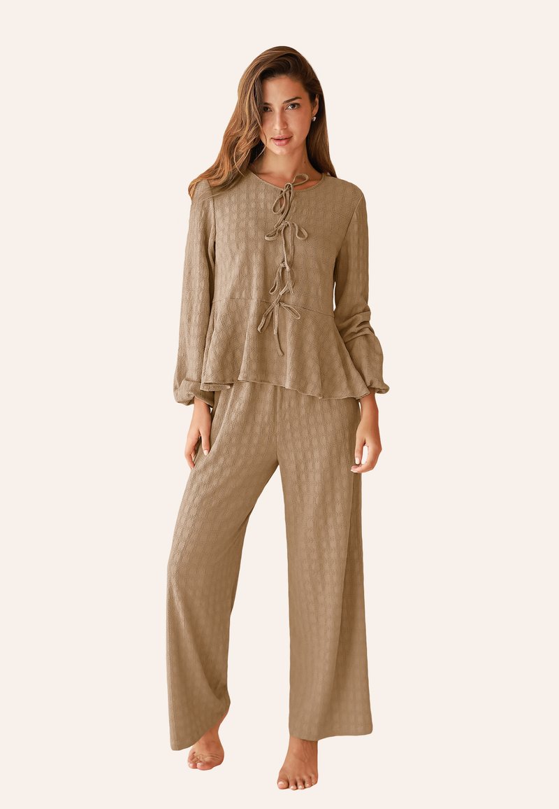 Cupshe SET - Pyjama - khaki