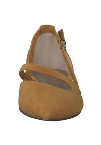 Marco Tozzi Bailarinas con hebilla - mottled dark yellow